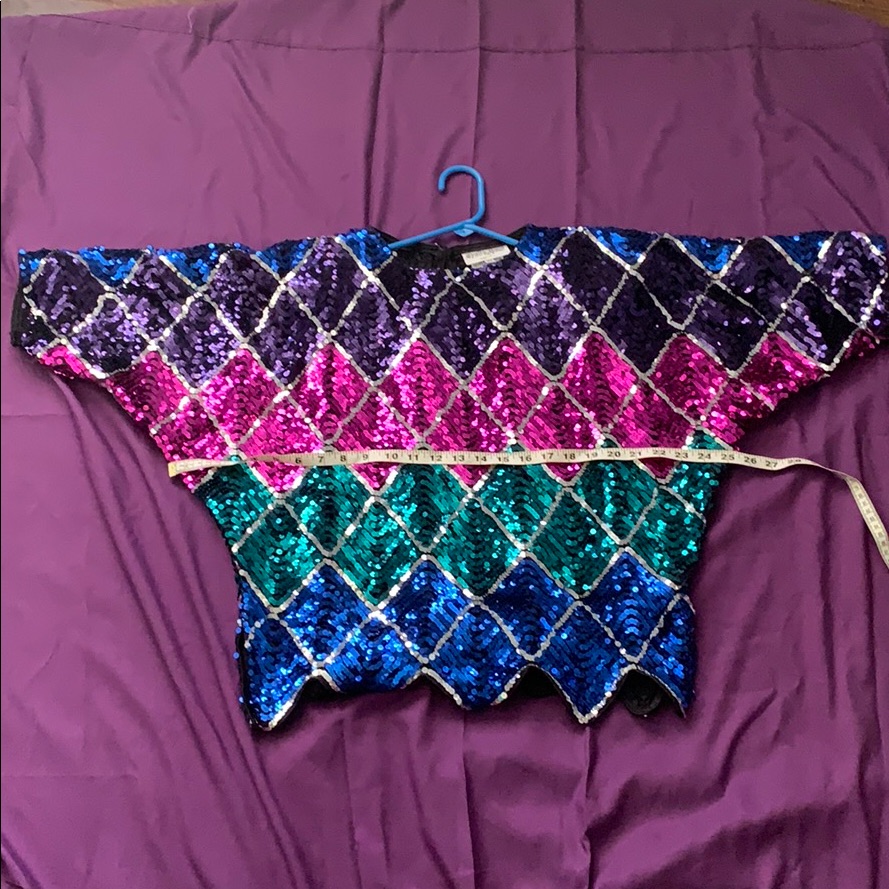 Sequined Top.